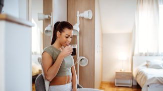 A few sips and the day can begin