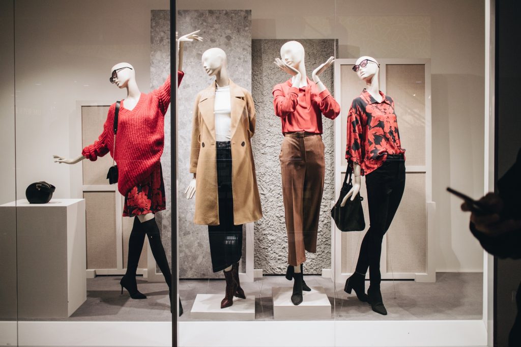 retail shopping / shopping mall/ clothings/ store /