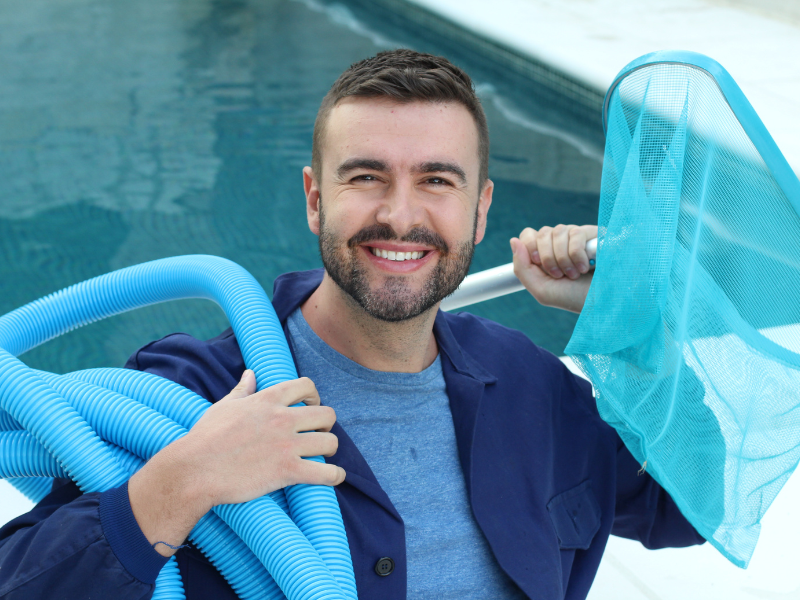 mobile business ideas - pool cleaning business